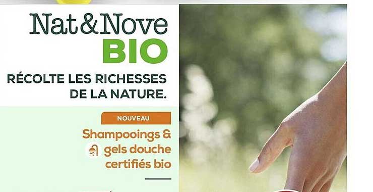 shampooings & gel douche certifiés bio nat&nove bio
