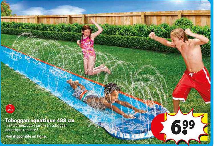 toboggan aquatique 488 cm