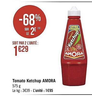 tomato ketchup amora