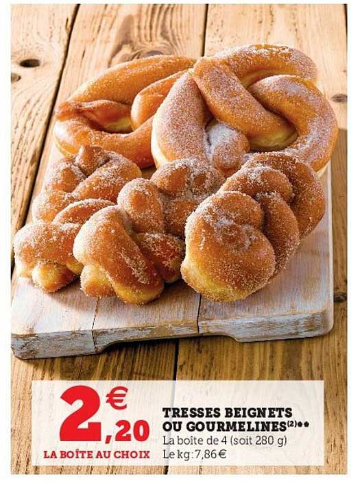 tresses beignets ou gourmelines