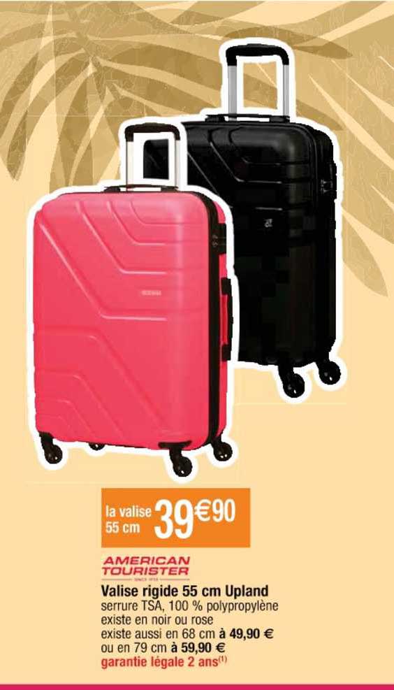valise rigide 55 cm upland american tourister