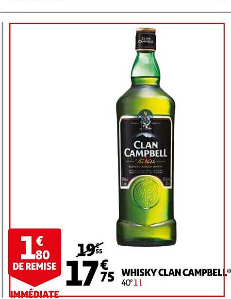 whisky clan campbell
