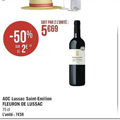 aoc lussac saint-émilion fleuron de lussac