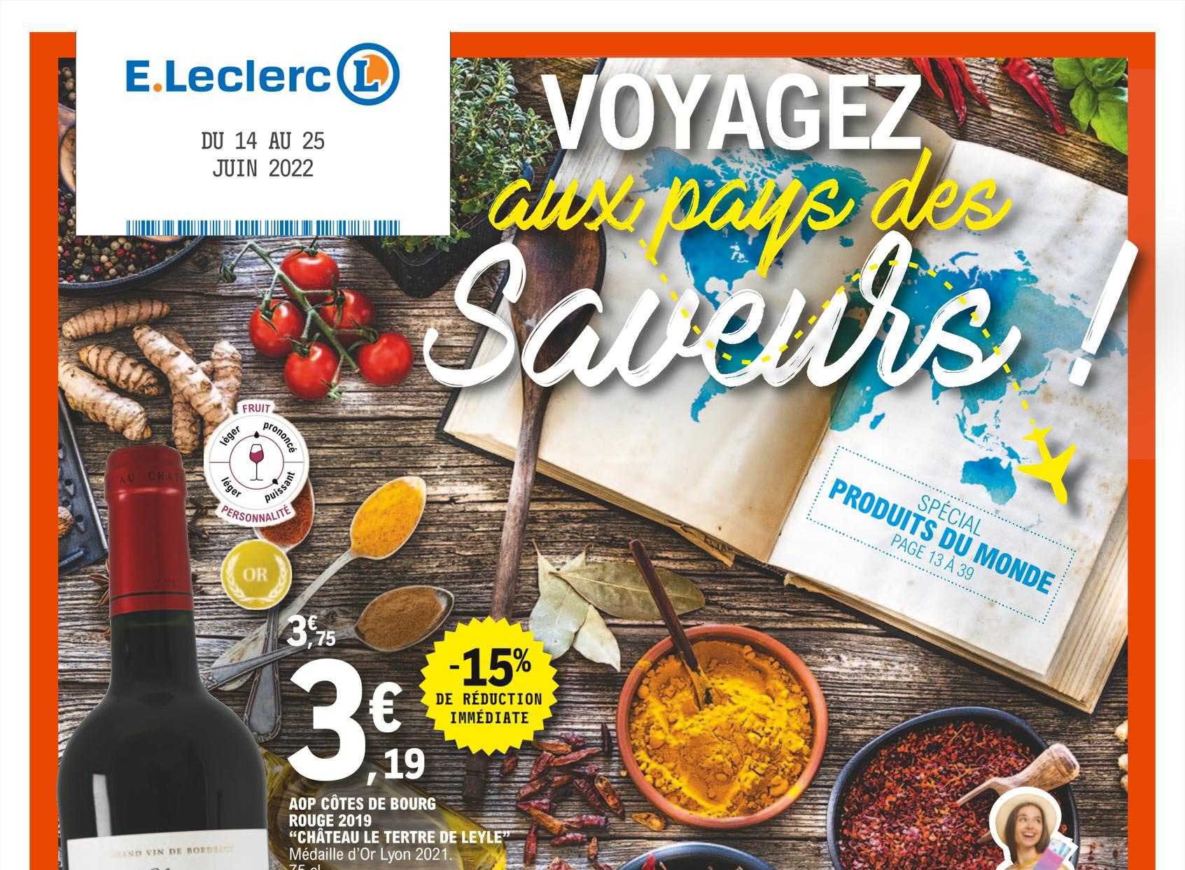 aop côtes de bourg rouge 2019 "château le tertre de leyle"