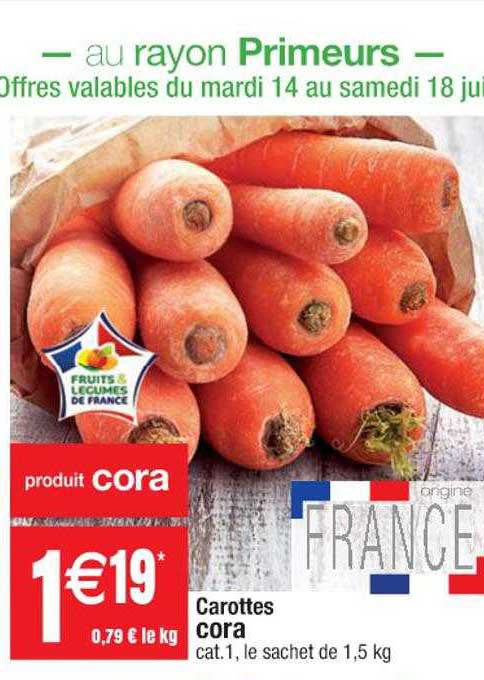 Carottes Cora