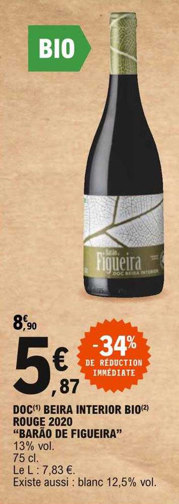 doc beira interior bio rouge 2020 "barao de figueira"