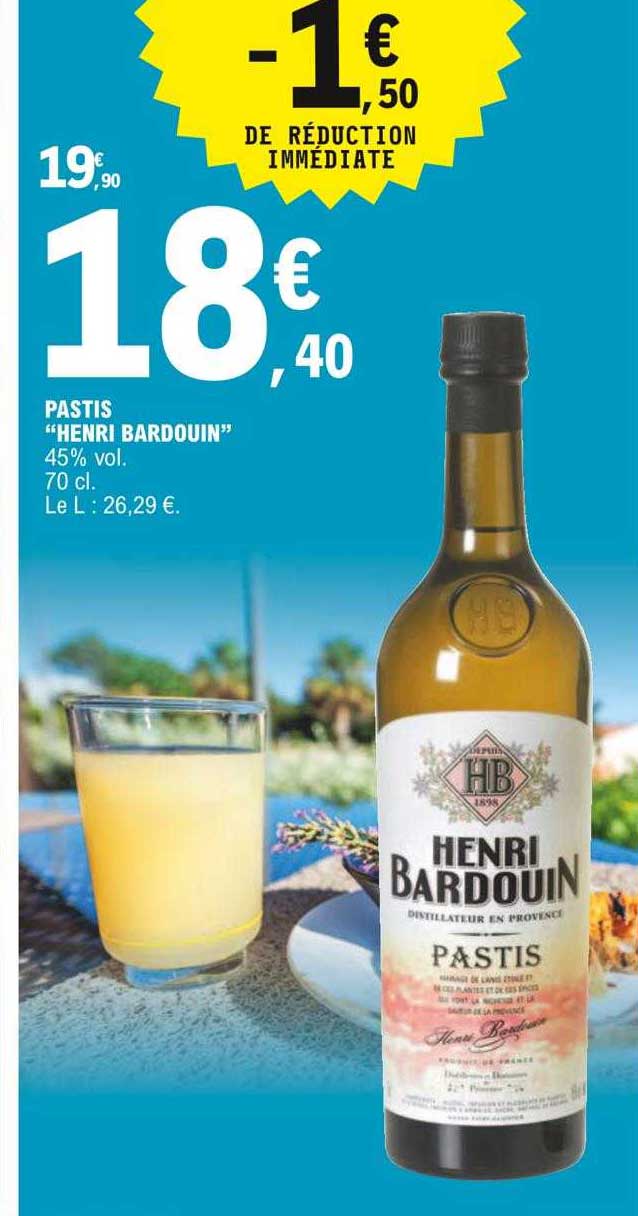 pastis "henri bardouin"