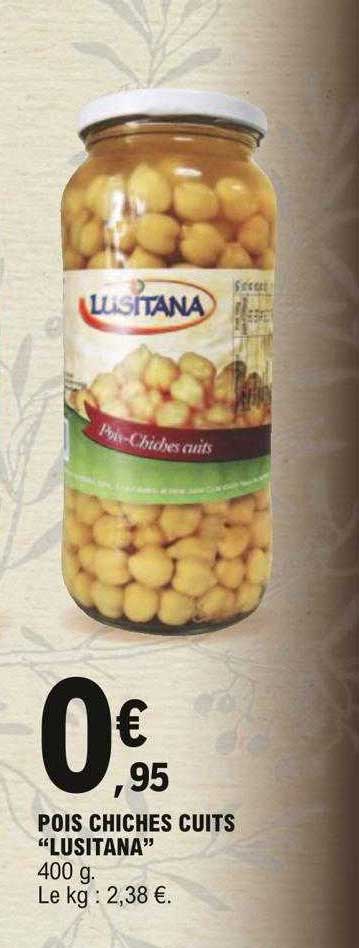 pois chiches cuits "lusitana"