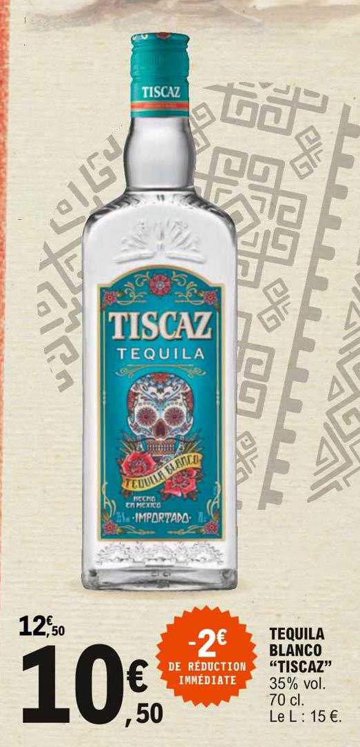 tequila blanco "tiscaz"
