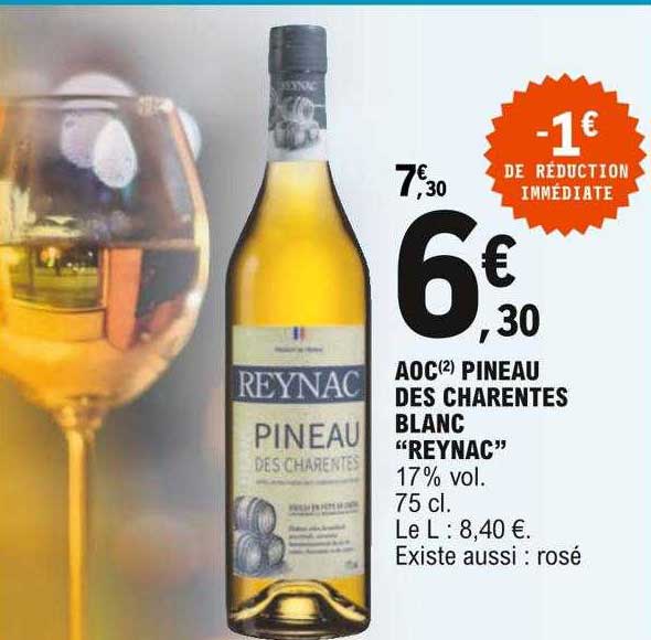 aoc pineau des charentes blanc "reynac"