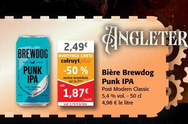 bière brewdog punk ipa