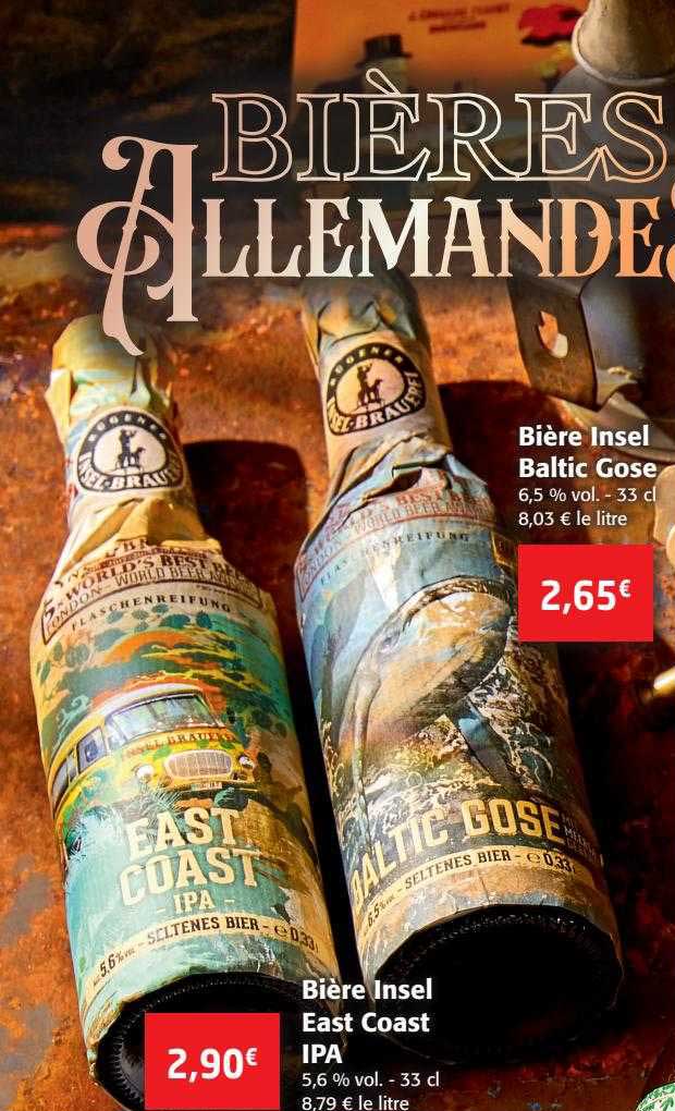 bière insel baltic gose bière insel east coast ipa