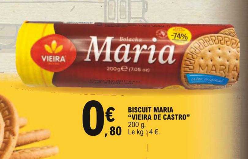 biscuit maria "vieira de castro"