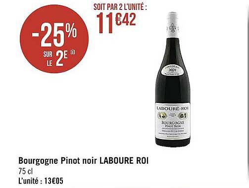 bourgogne pinot noir laboure roi