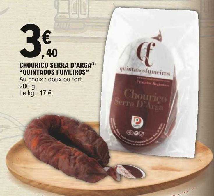 chourico serra d'arga "quintados fumeiros"