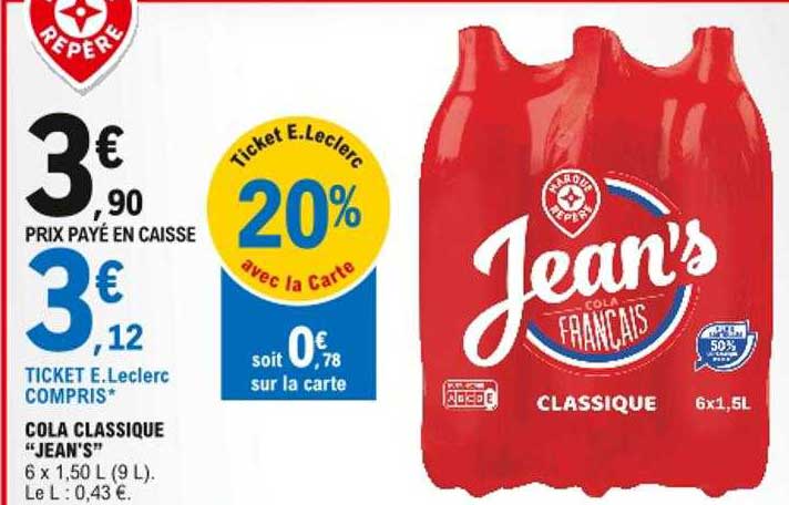 Cola Classique "jean's"