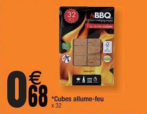 cubes allume-feu