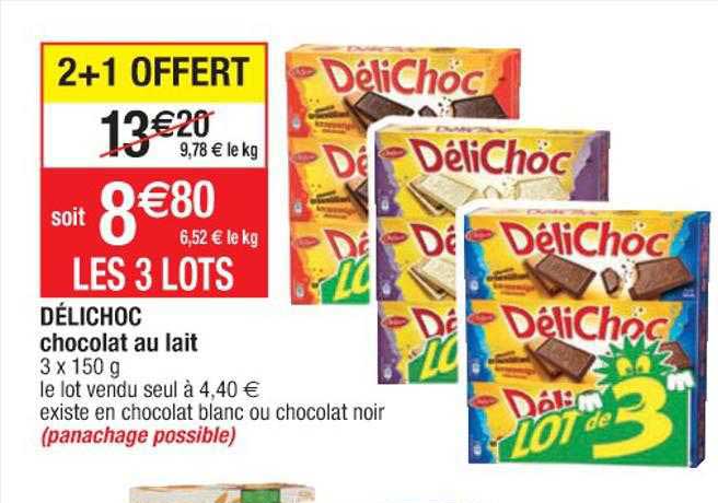 Délichoc Chocolat Au Lait