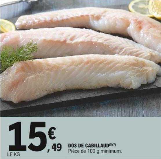 Dos De Cabillaud
