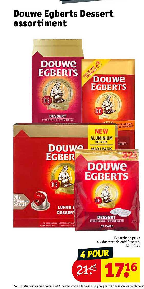 Douwe Egberts Dessert Assortiment