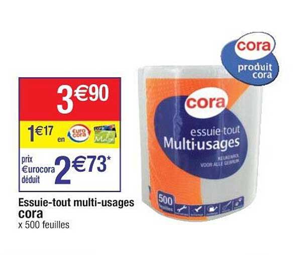 essuie-tout multi-usages cora