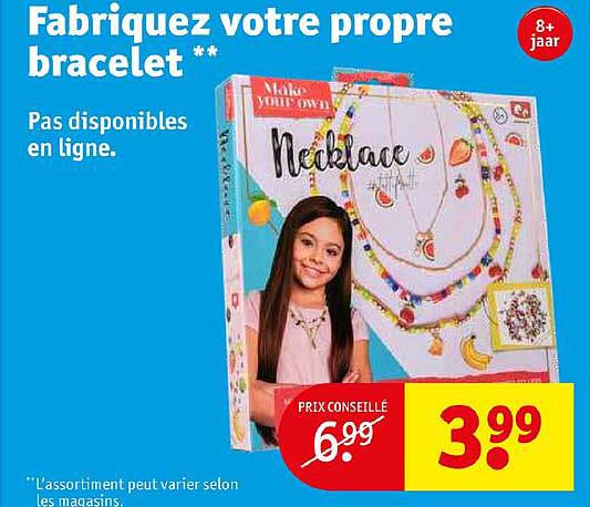 fabriquez votre propre bracelet