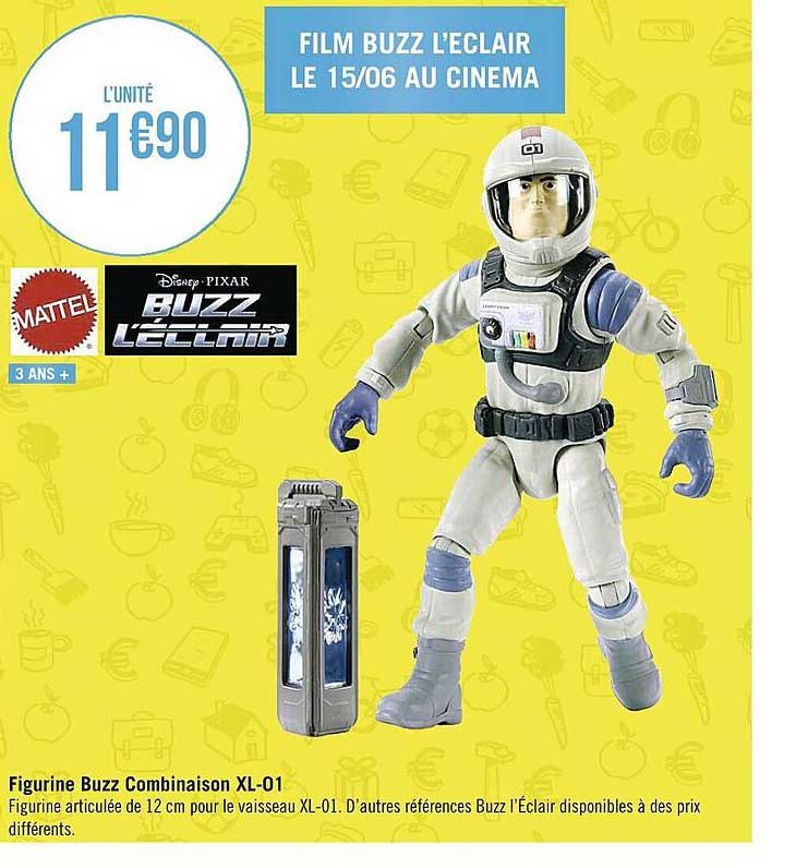 figurine buzz combinaison xl-01 mattel