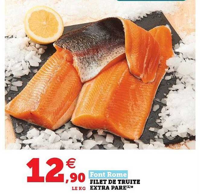 Filet De Truite Extra Paré Font Rome