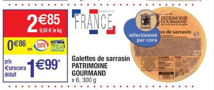 Galettes De Sarrasin Patrimoine Gourmand
