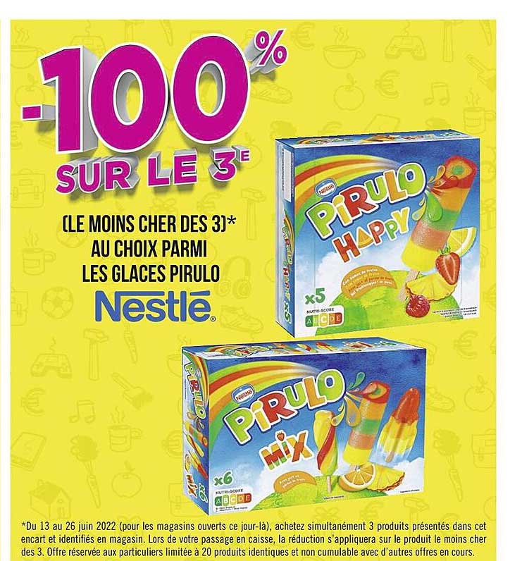Glaces Pirulo Nestlé
