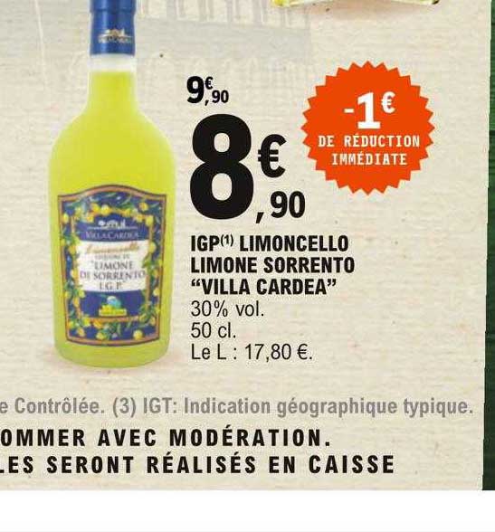 igp limoncello limone sorrento "villa cardea"