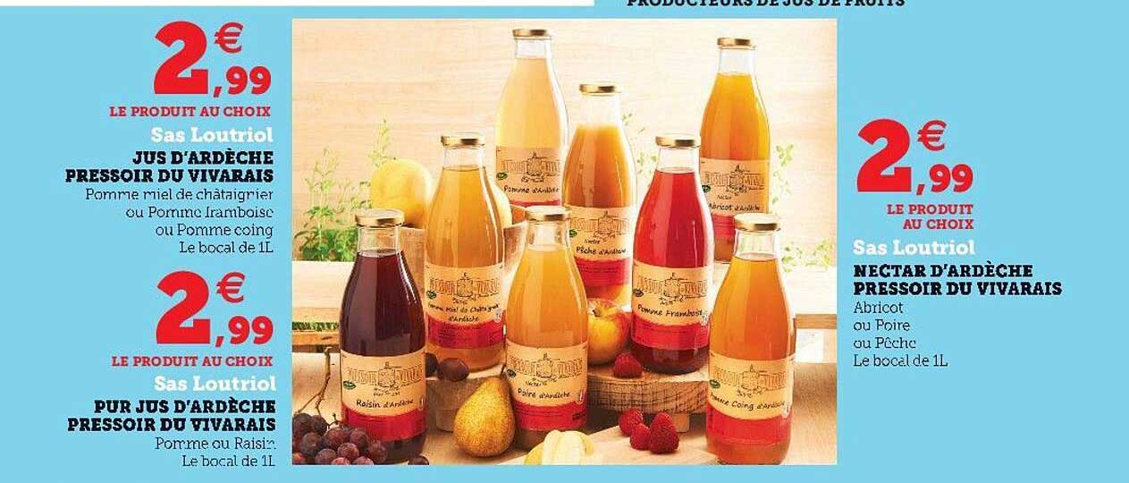 jus d'ardèche pressoir du vivarais, pur jus d'ardèche pressoir du vivarais, nectar d'ardèche pressoir du vivarais