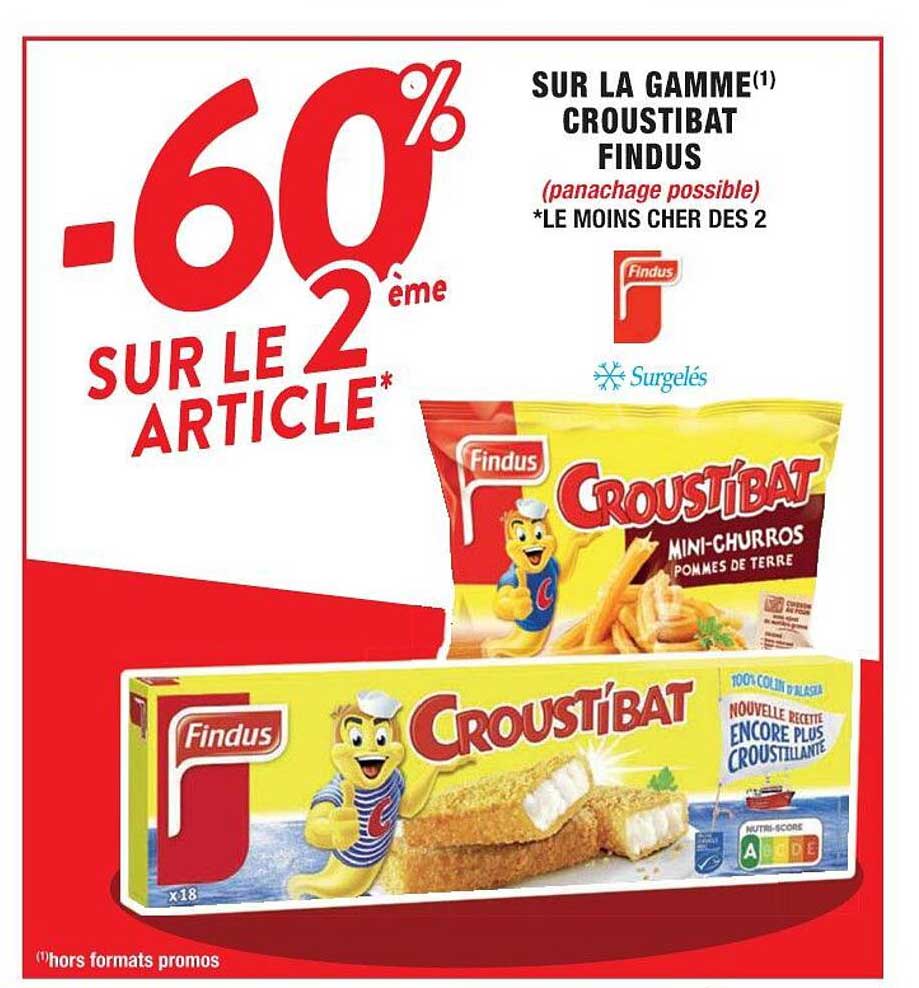 La Gamme Croustibat Findus