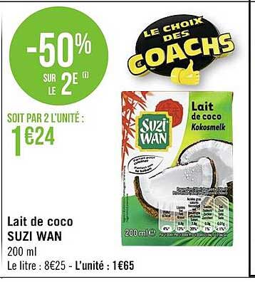 lait de coco suzi wan