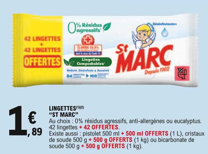 lingettes "st marc"