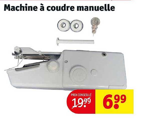 machine à coudre manuelle