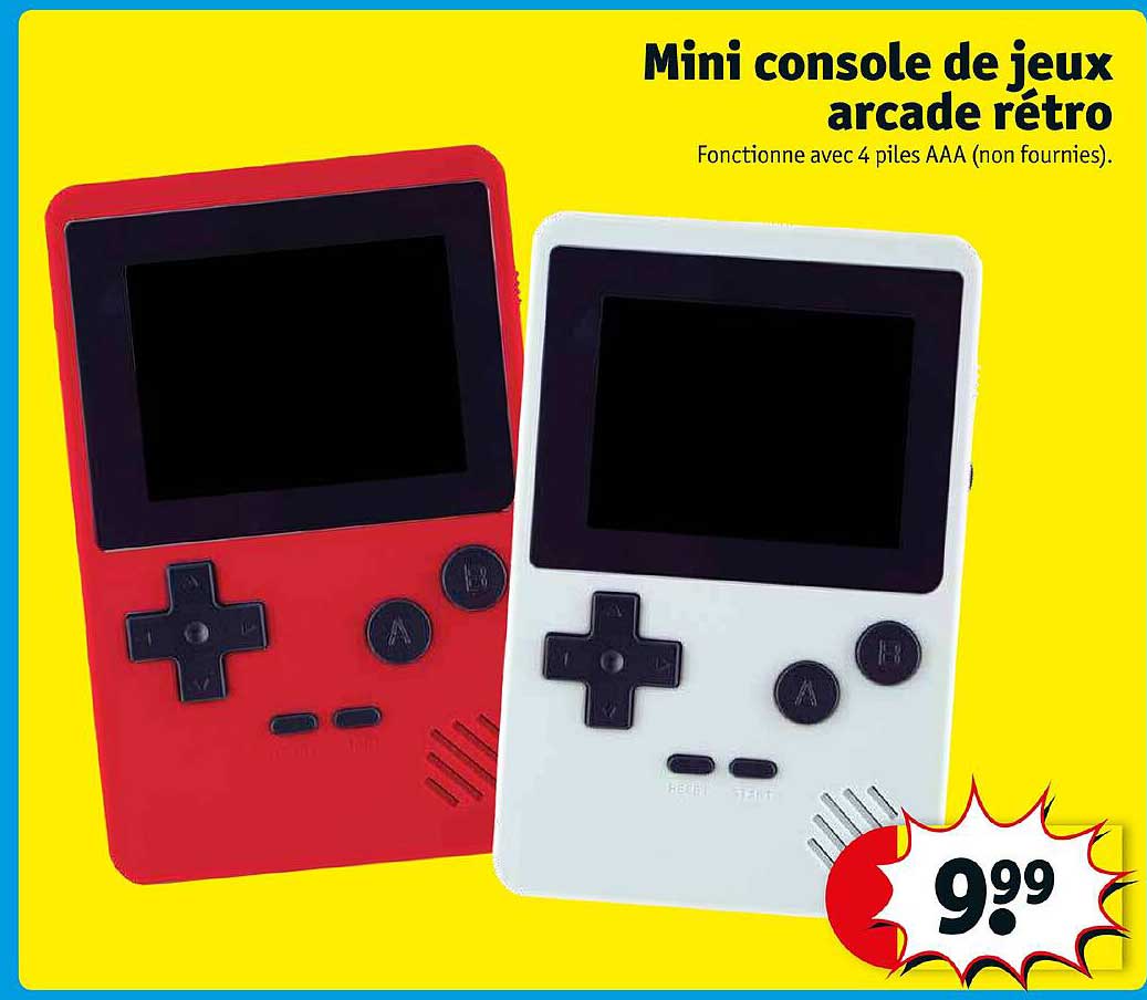 mini console de jeux arcade rétro