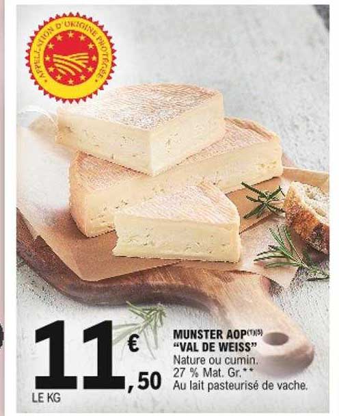 munster aop "val de weiss"