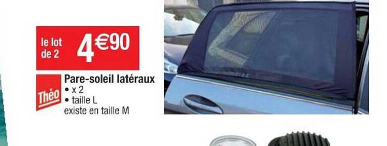 pare-soleil latéraux