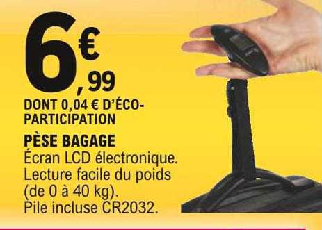 pèse bagage