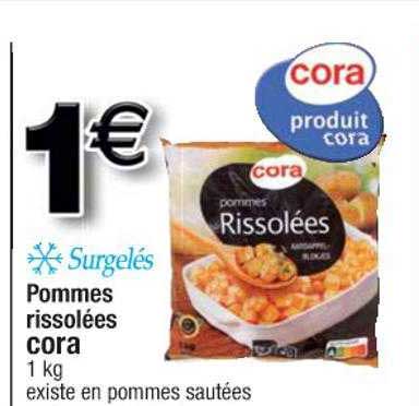 Pommes Rissolées Cora