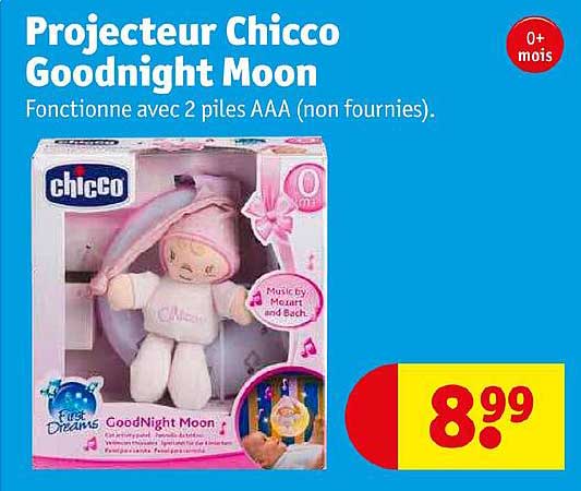 projecteur chicco goodnight moon