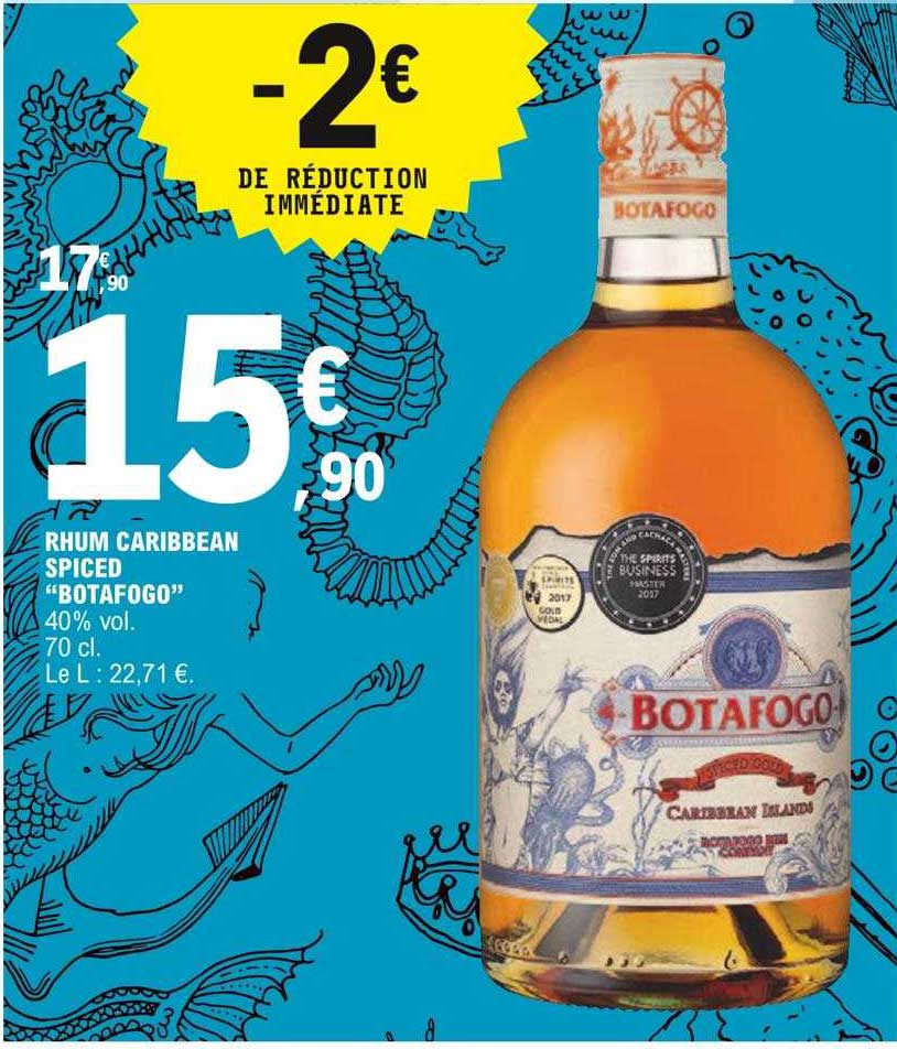 rhum caribbean spiced "botafogo"
