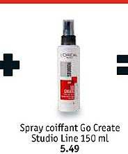 spray coiffant go create studio line 150ml