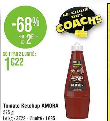 tomato ketchup amora