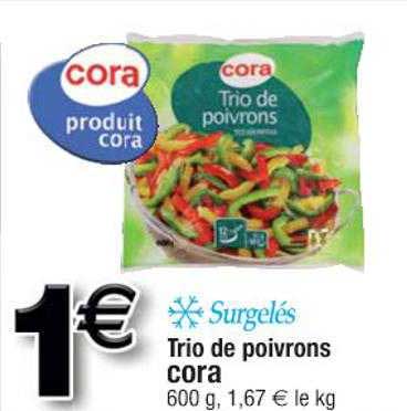 Trio De Poivrons Cora