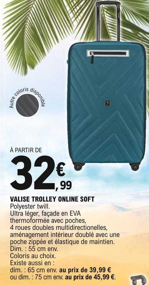 valise trolley online soft