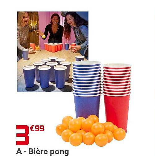 bière pong