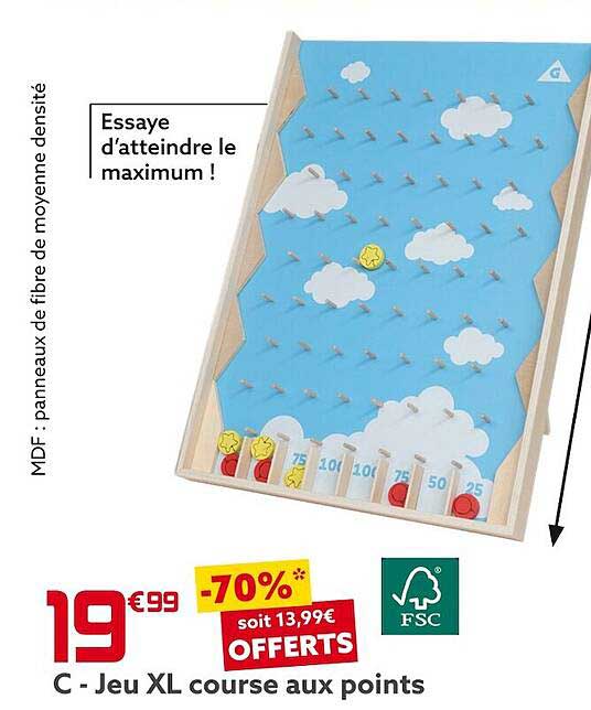 jeu xl course aux points