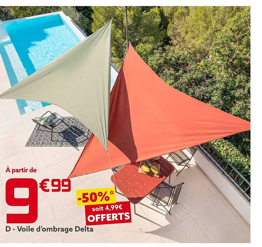 Voile D'ombrage Delta